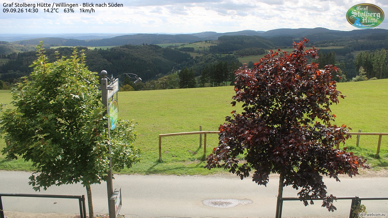 Archiv Foto Webcam Willingen: Graf Stolberg Hütte bei Usseln