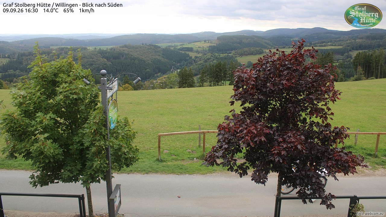 Archiv Foto Webcam Willingen: Graf Stolberg Hütte bei Usseln