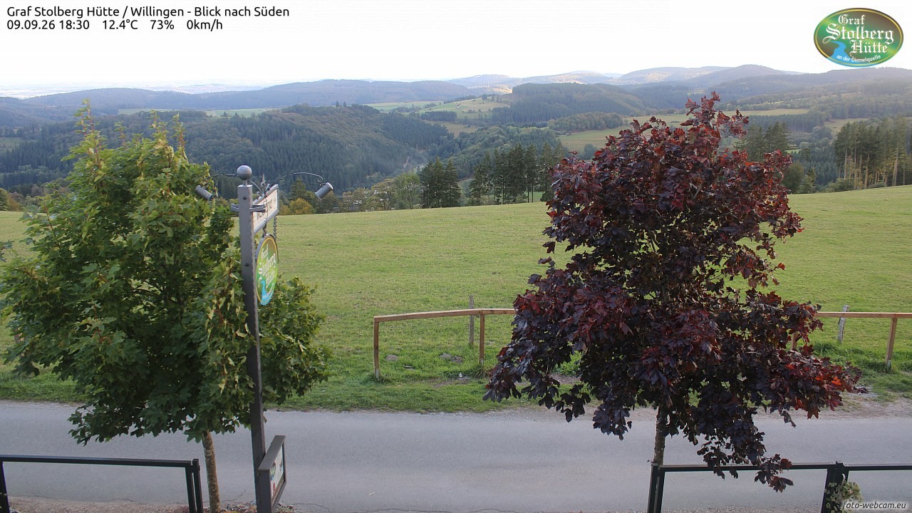 Archiv Foto Webcam Willingen: Graf Stolberg Hütte bei Usseln