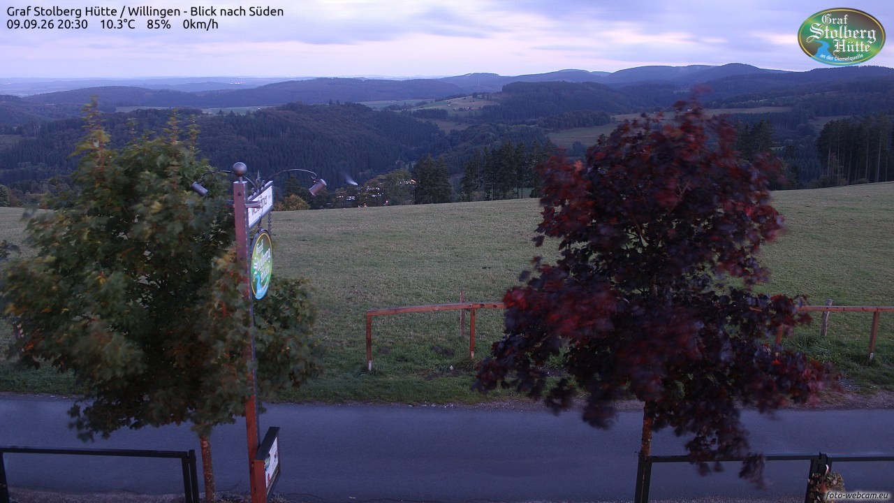 Archiv Foto Webcam Willingen: Graf Stolberg Hütte bei Usseln