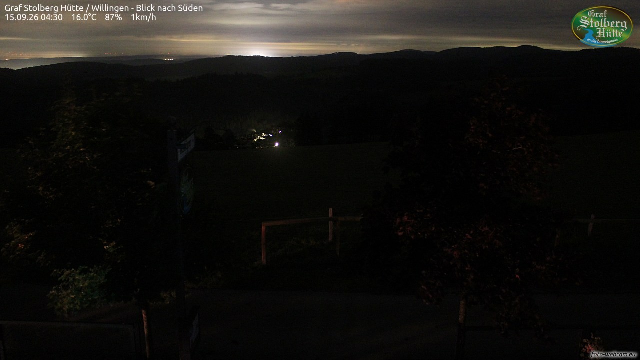 Archiv Foto Webcam Willingen: Graf Stolberg Hütte bei Usseln