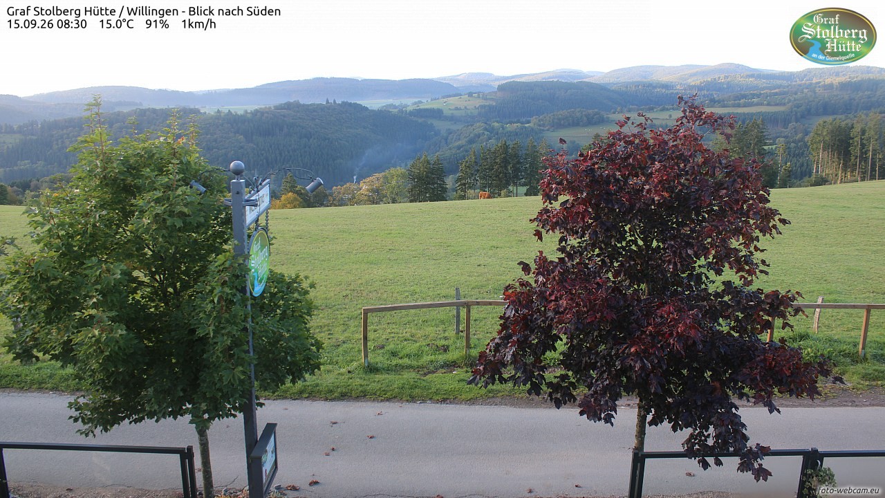 Archiv Foto Webcam Willingen: Graf Stolberg Hütte bei Usseln