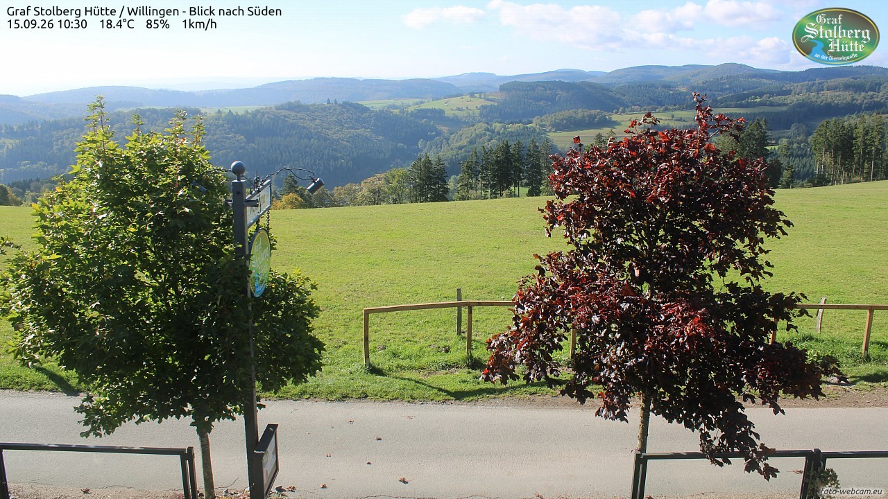 Archiv Foto Webcam Willingen: Graf Stolberg Hütte bei Usseln