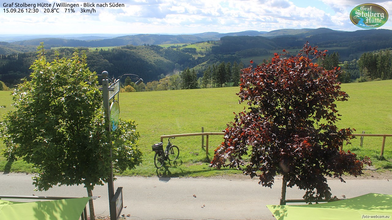 Archiv Foto Webcam Willingen: Graf Stolberg Hütte bei Usseln