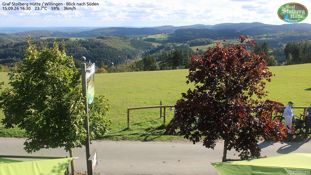 Archiv Foto Webcam Willingen: Graf Stolberg Hütte bei Usseln