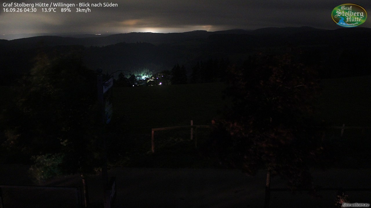Archiv Foto Webcam Willingen: Graf Stolberg Hütte bei Usseln