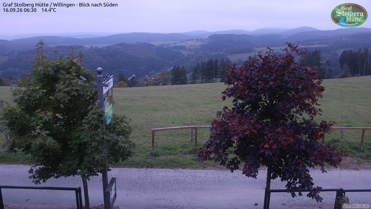 Archiv Foto Webcam Willingen: Graf Stolberg Hütte bei Usseln