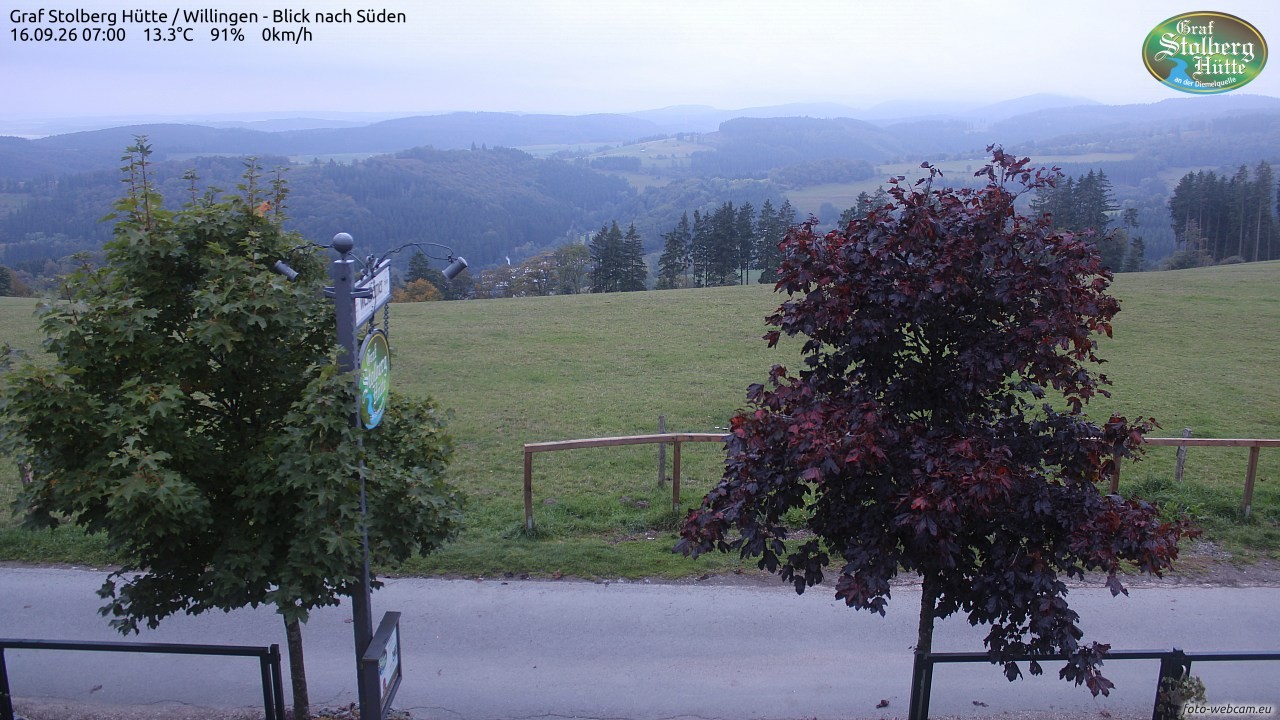 Archiv Foto Webcam Willingen: Graf Stolberg Hütte bei Usseln