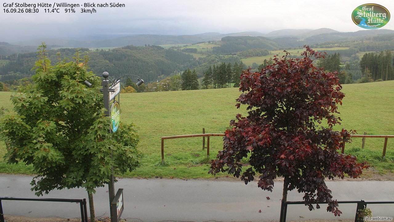 Archiv Foto Webcam Willingen: Graf Stolberg Hütte bei Usseln