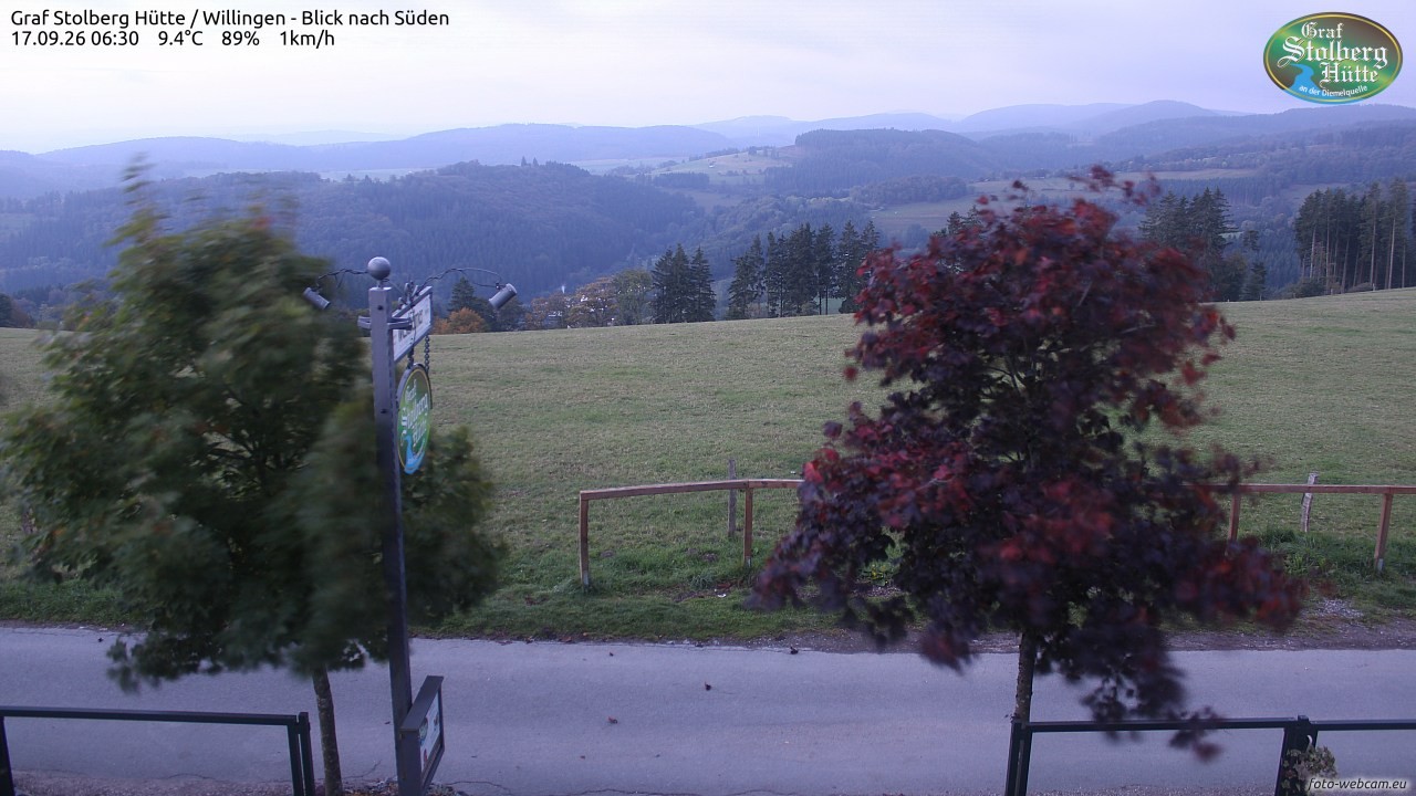 Archiv Foto Webcam Willingen: Graf Stolberg Hütte bei Usseln