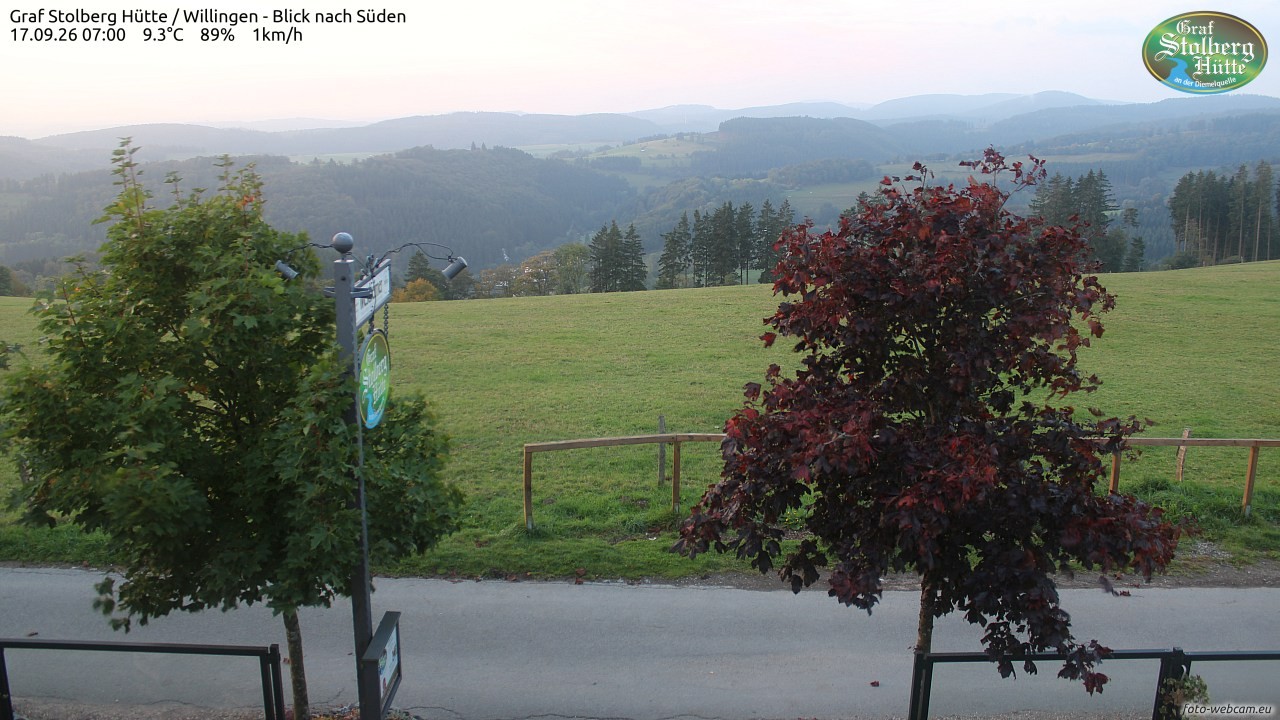 Archiv Foto Webcam Willingen: Graf Stolberg Hütte bei Usseln