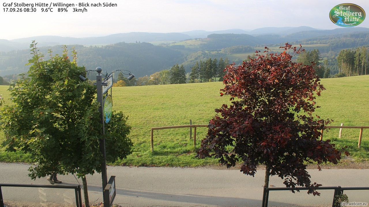 Archiv Foto Webcam Willingen: Graf Stolberg Hütte bei Usseln