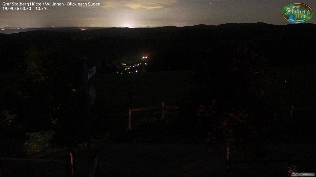 Archiv Foto Webcam Willingen: Graf Stolberg Hütte bei Usseln