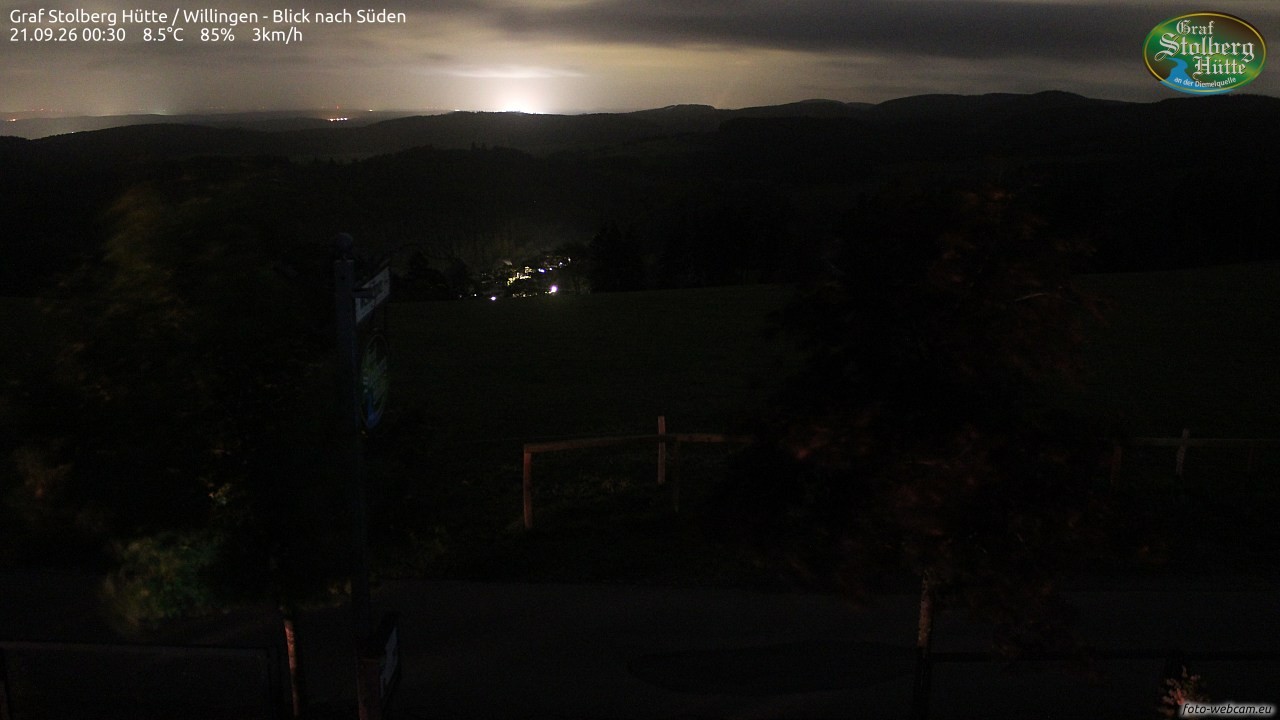 Archived image Webcam Mountain Hut Graf Stolberg near Willingen