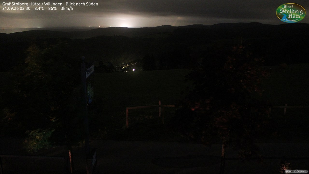 Archived image Webcam Mountain Hut Graf Stolberg near Willingen