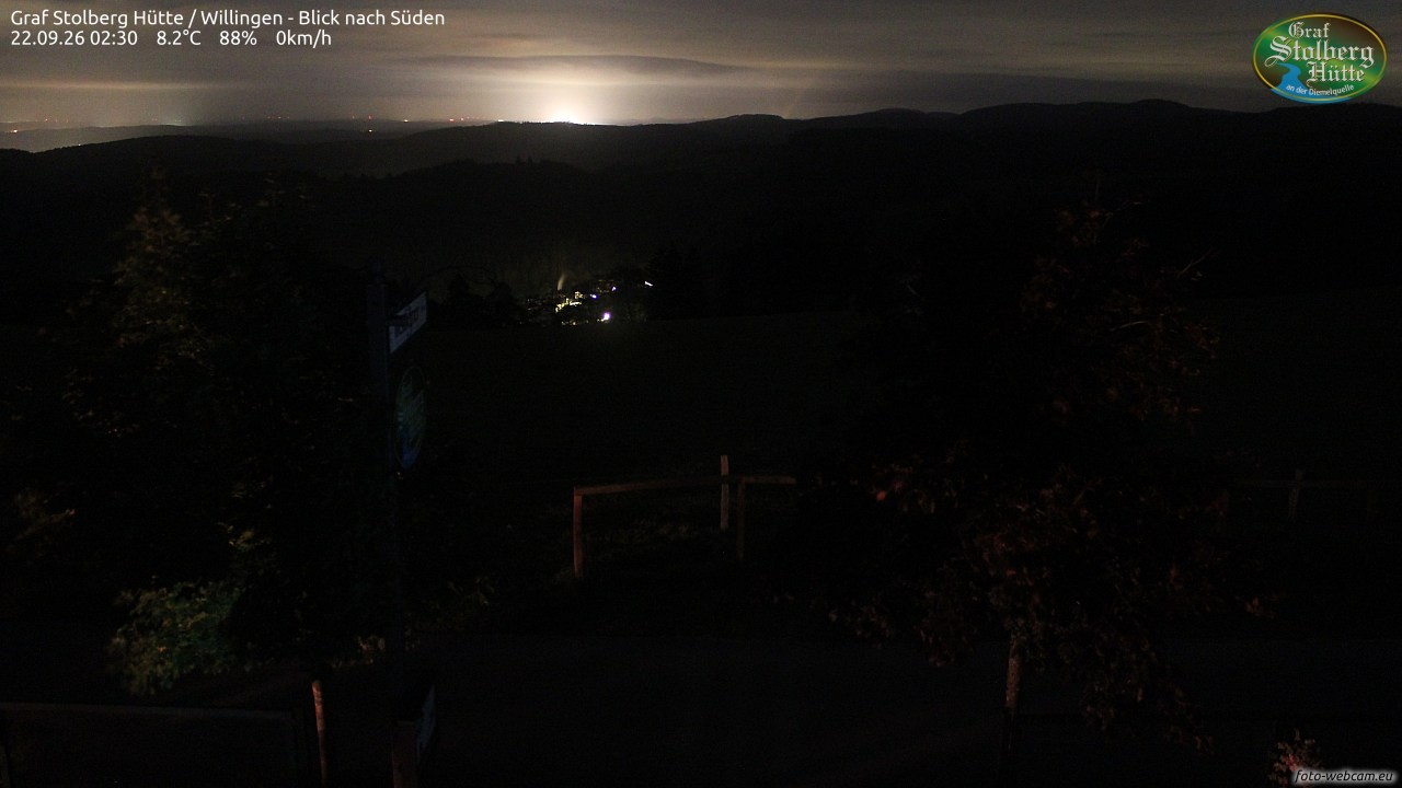 Archiv Foto Webcam Willingen: Graf Stolberg Hütte bei Usseln