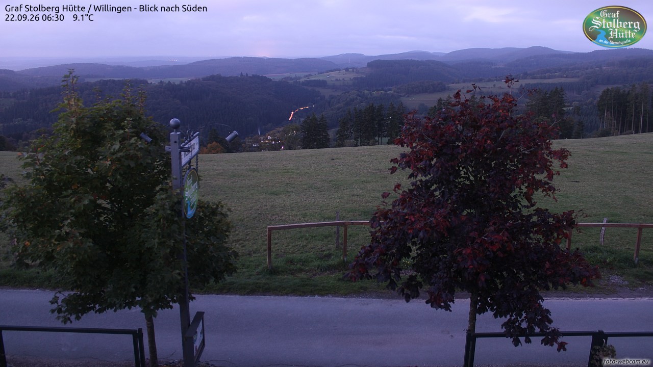 Archiv Foto Webcam Willingen: Graf Stolberg Hütte bei Usseln