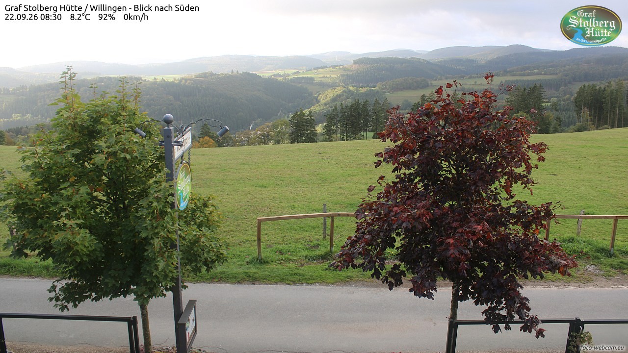 Archiv Foto Webcam Willingen: Graf Stolberg Hütte bei Usseln