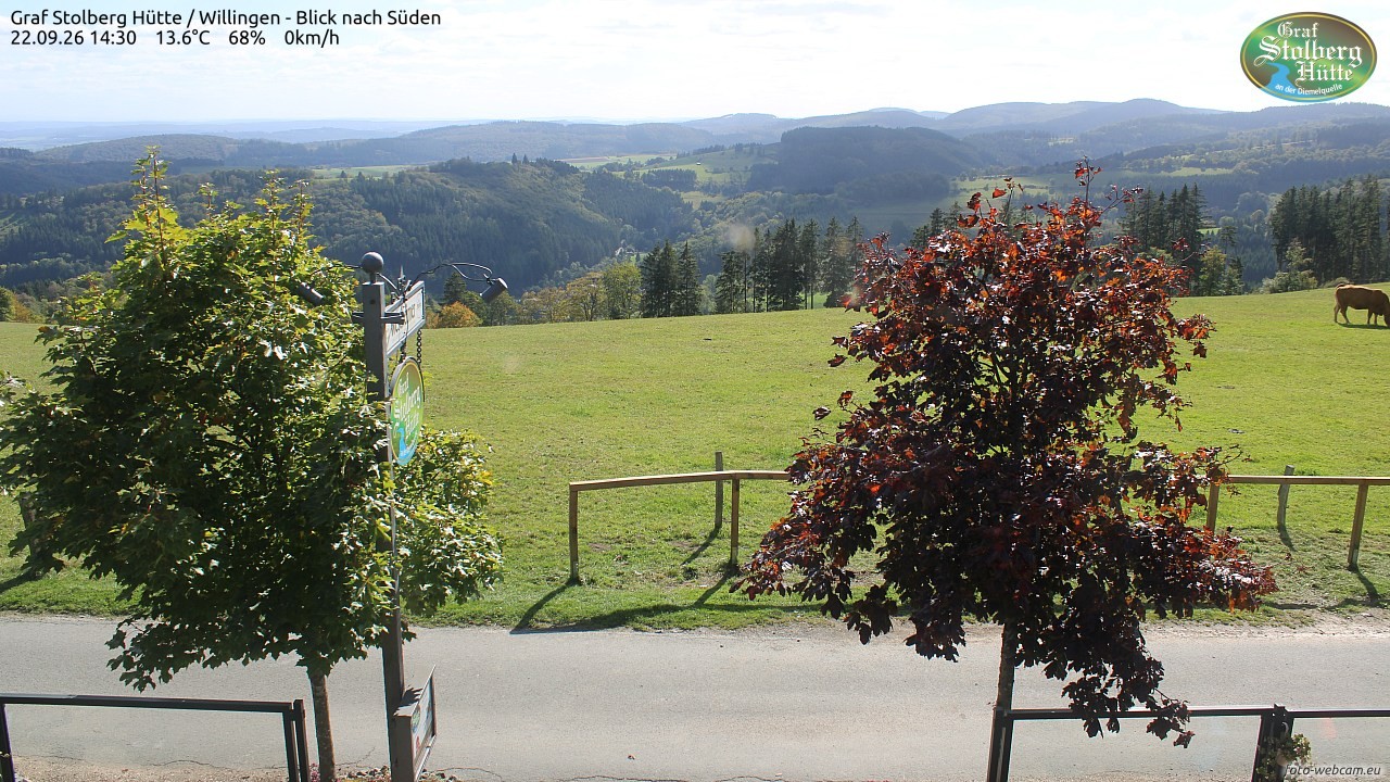 Archiv Foto Webcam Willingen: Graf Stolberg Hütte bei Usseln