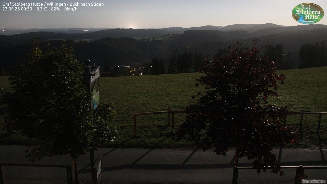 Archiv Foto Webcam Willingen: Graf Stolberg Hütte bei Usseln