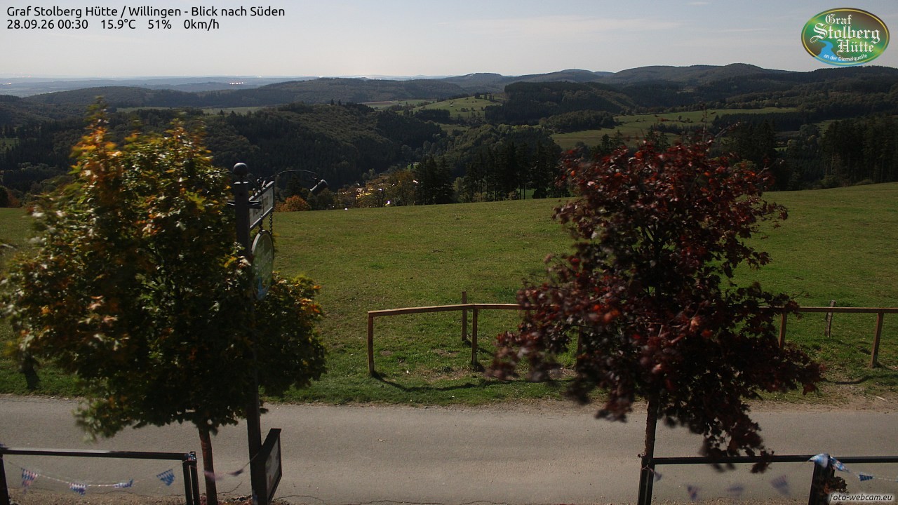 Archiv Foto Webcam Willingen: Graf Stolberg Hütte bei Usseln