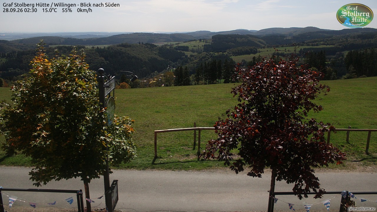 Archiv Foto Webcam Willingen: Graf Stolberg Hütte bei Usseln