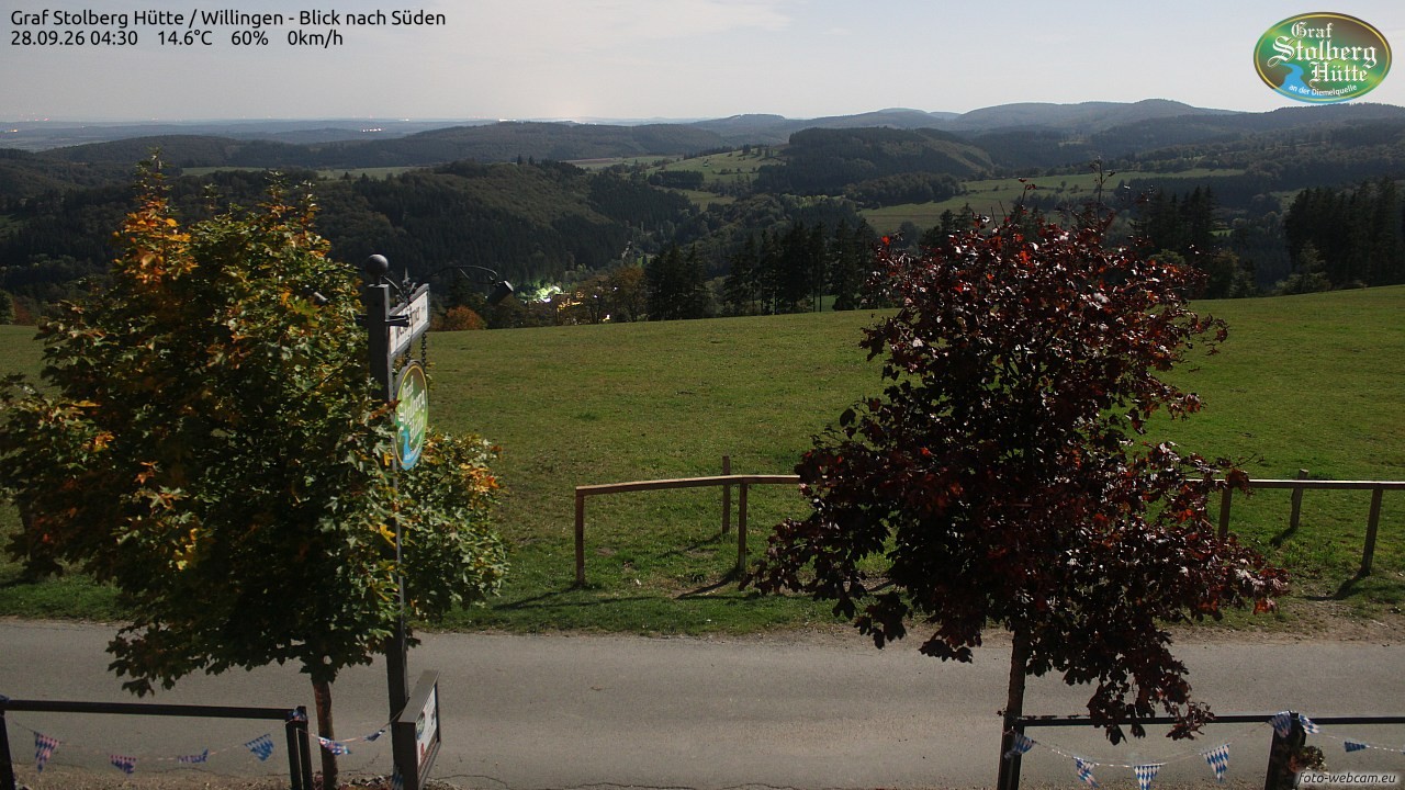 Archiv Foto Webcam Willingen: Graf Stolberg Hütte bei Usseln