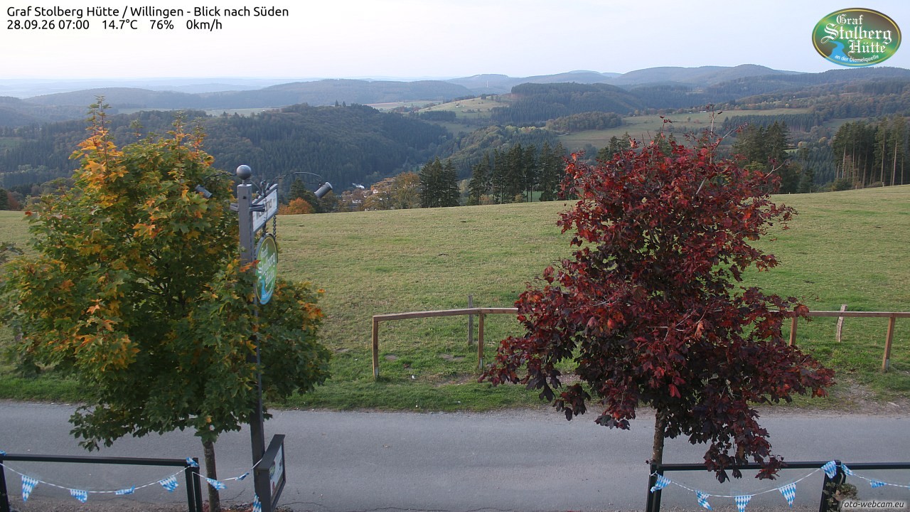 Archiv Foto Webcam Willingen: Graf Stolberg Hütte bei Usseln