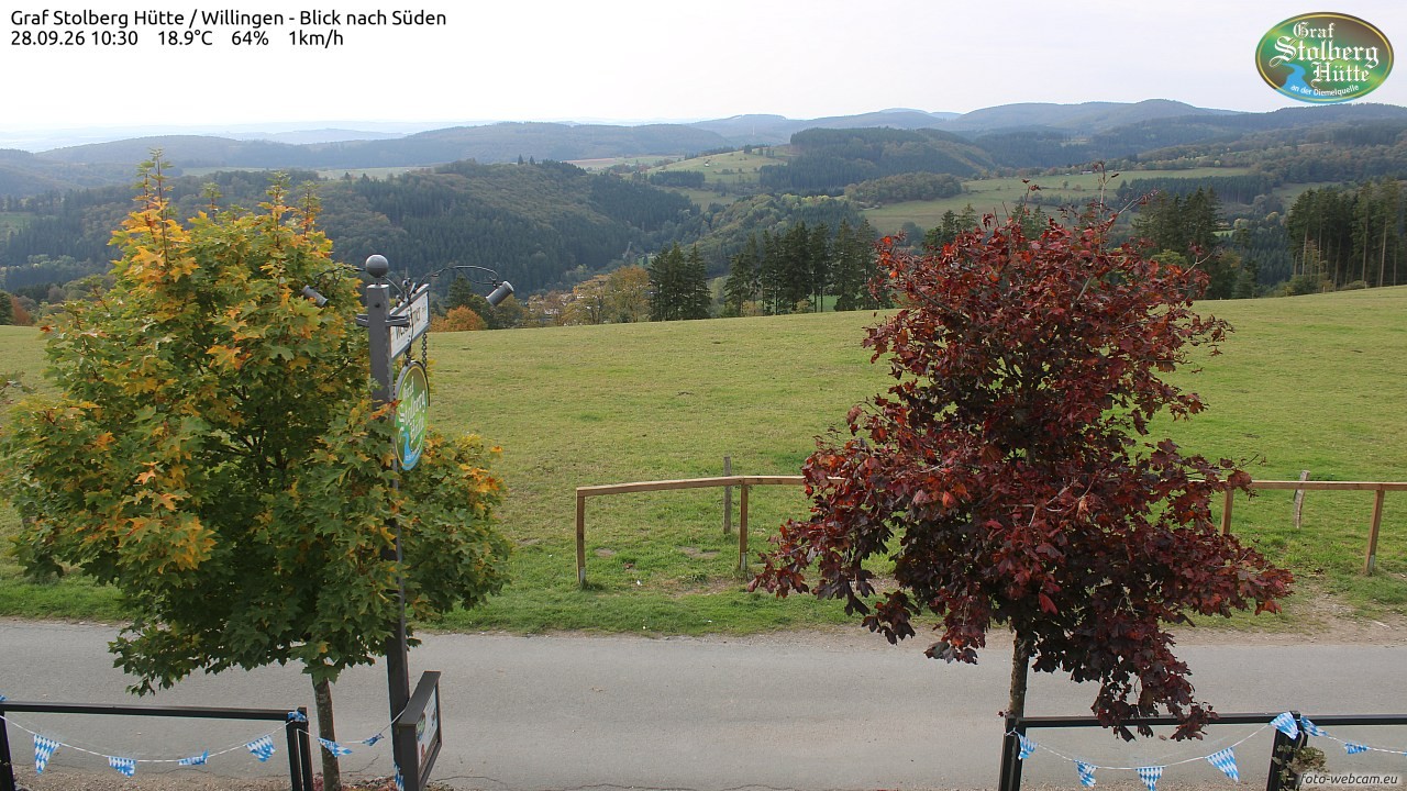Archiv Foto Webcam Willingen: Graf Stolberg Hütte bei Usseln