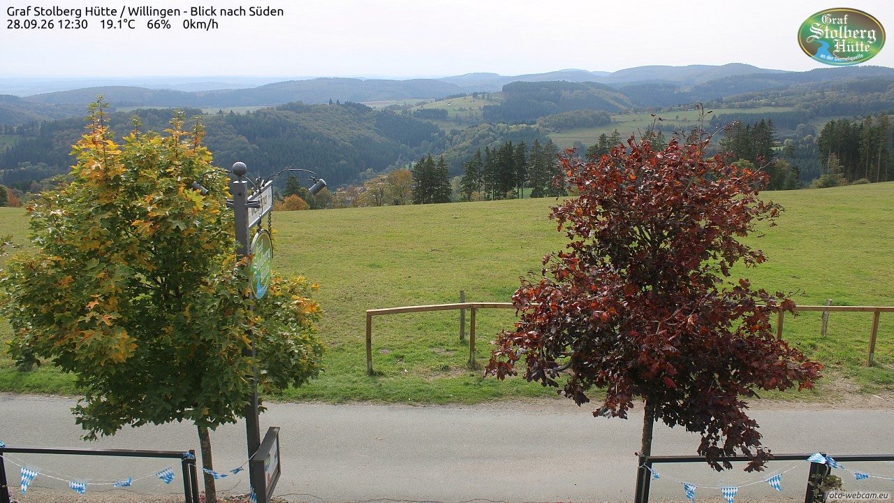 Archiv Foto Webcam Willingen: Graf Stolberg Hütte bei Usseln