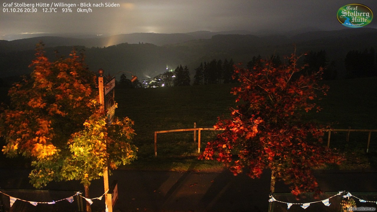 Archived image Webcam Mountain Hut Graf Stolberg near Willingen
