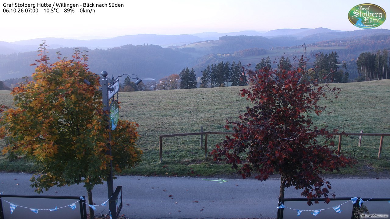 Archiv Foto Webcam Willingen: Graf Stolberg Hütte bei Usseln