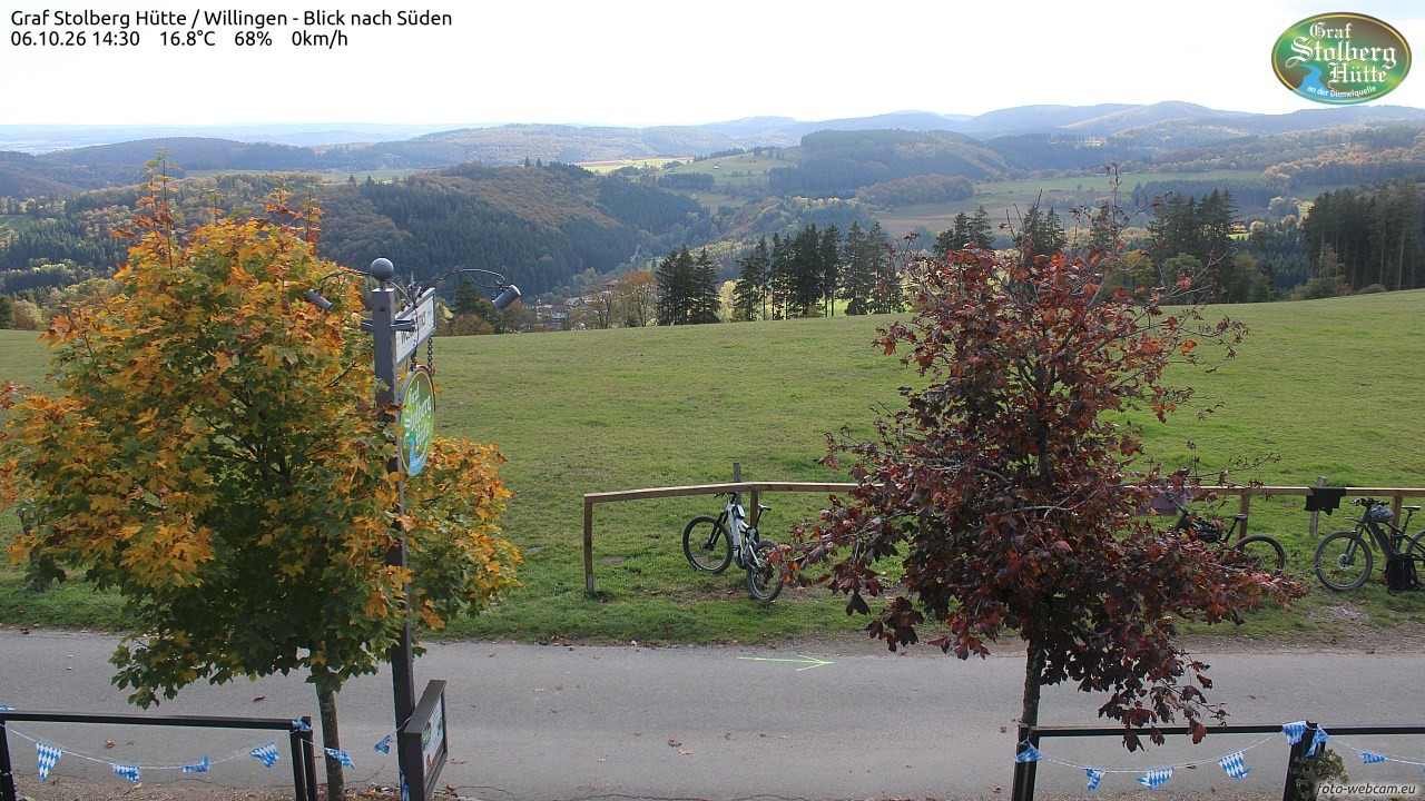 Archiv Foto Webcam Willingen: Graf Stolberg Hütte bei Usseln