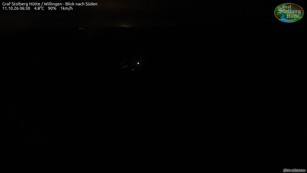 Archiv Foto Webcam Willingen: Graf Stolberg Hütte bei Usseln