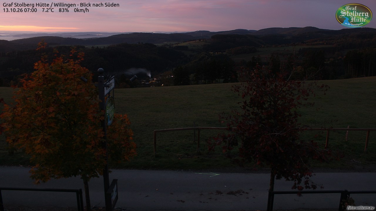 Archiv Foto Webcam Willingen: Graf Stolberg Hütte bei Usseln