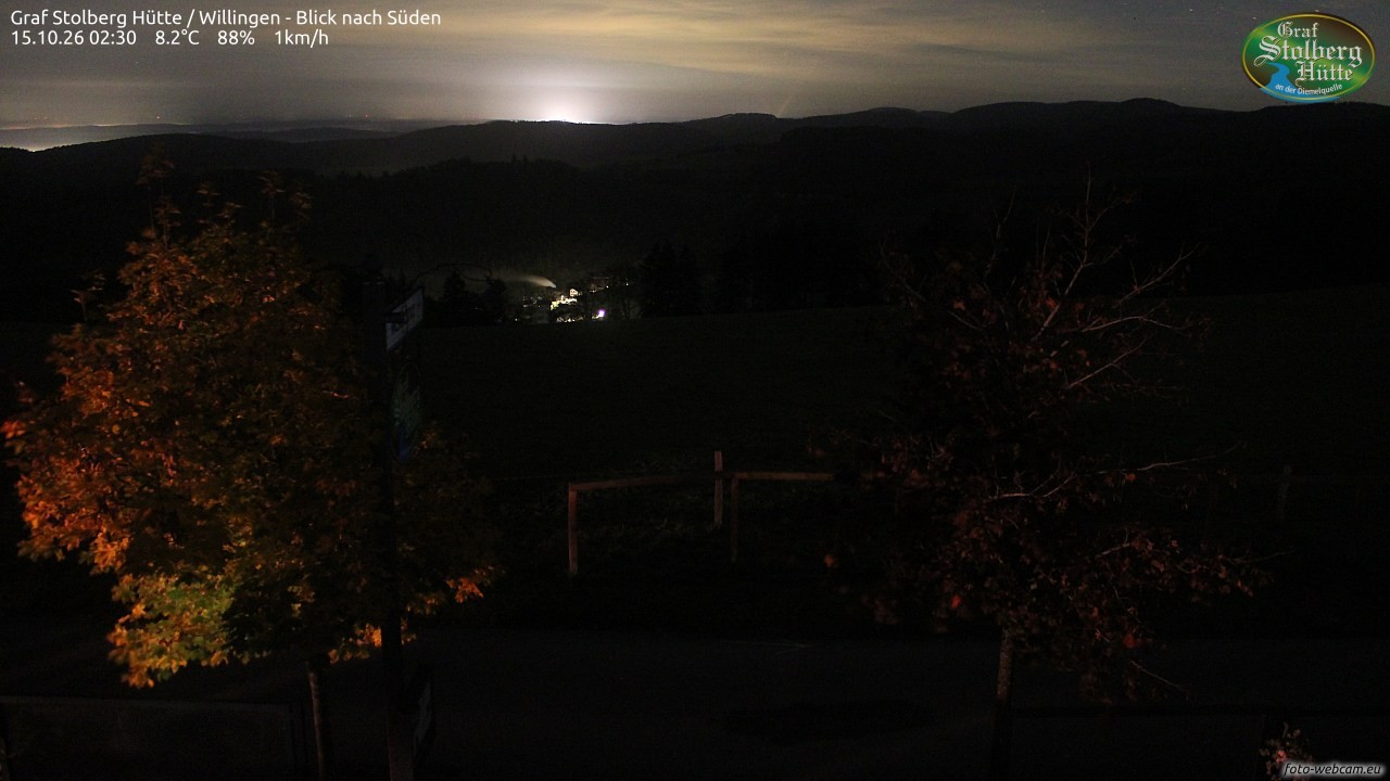 Archiv Foto Webcam Willingen: Graf Stolberg Hütte bei Usseln