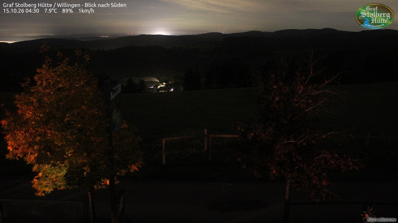 Archiv Foto Webcam Willingen: Graf Stolberg Hütte bei Usseln
