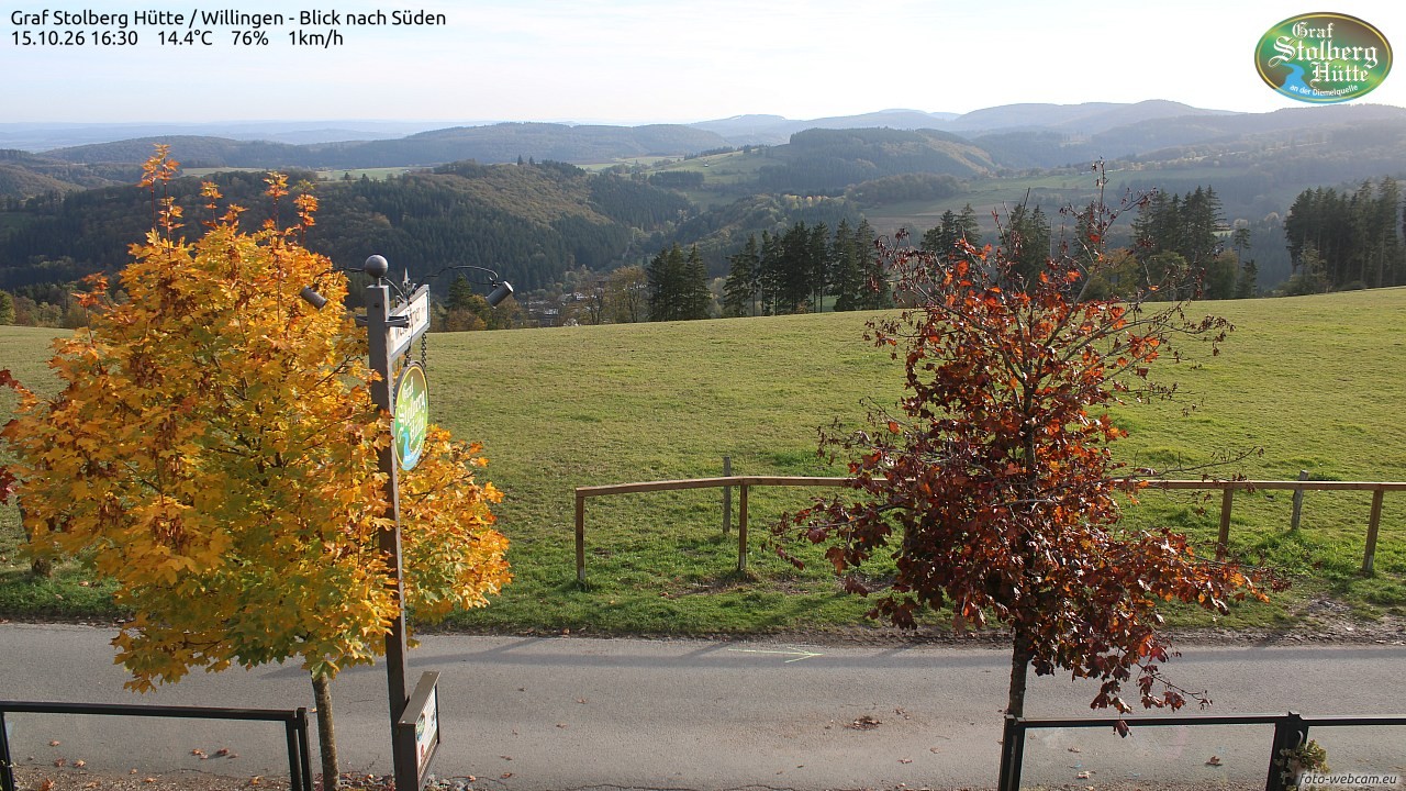 Archiv Foto Webcam Willingen: Graf Stolberg Hütte bei Usseln