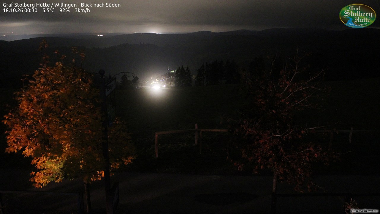 Archived image Webcam Mountain Hut Graf Stolberg near Willingen