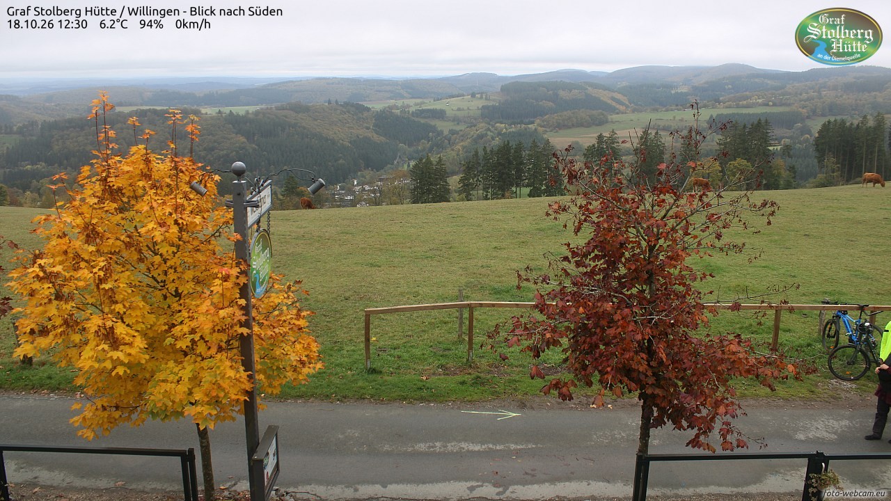 Archived image Webcam Mountain Hut Graf Stolberg near Willingen