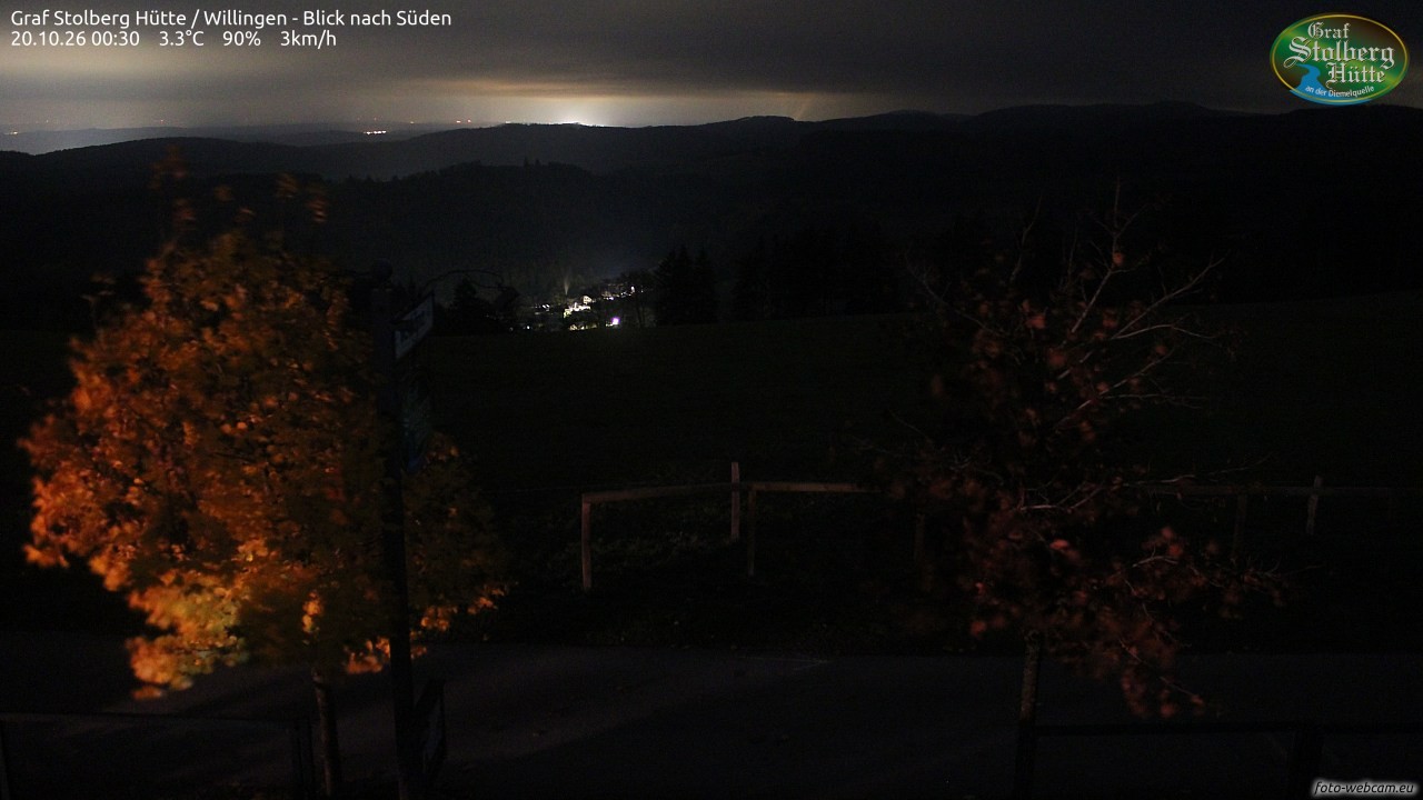Archived image Webcam Mountain Hut Graf Stolberg near Willingen