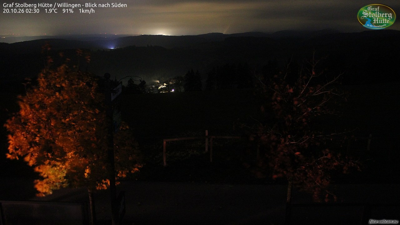 Archived image Webcam Mountain Hut Graf Stolberg near Willingen