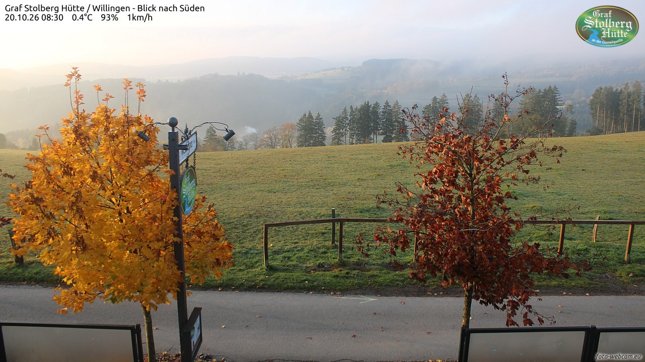Archived image Webcam Mountain Hut Graf Stolberg near Willingen