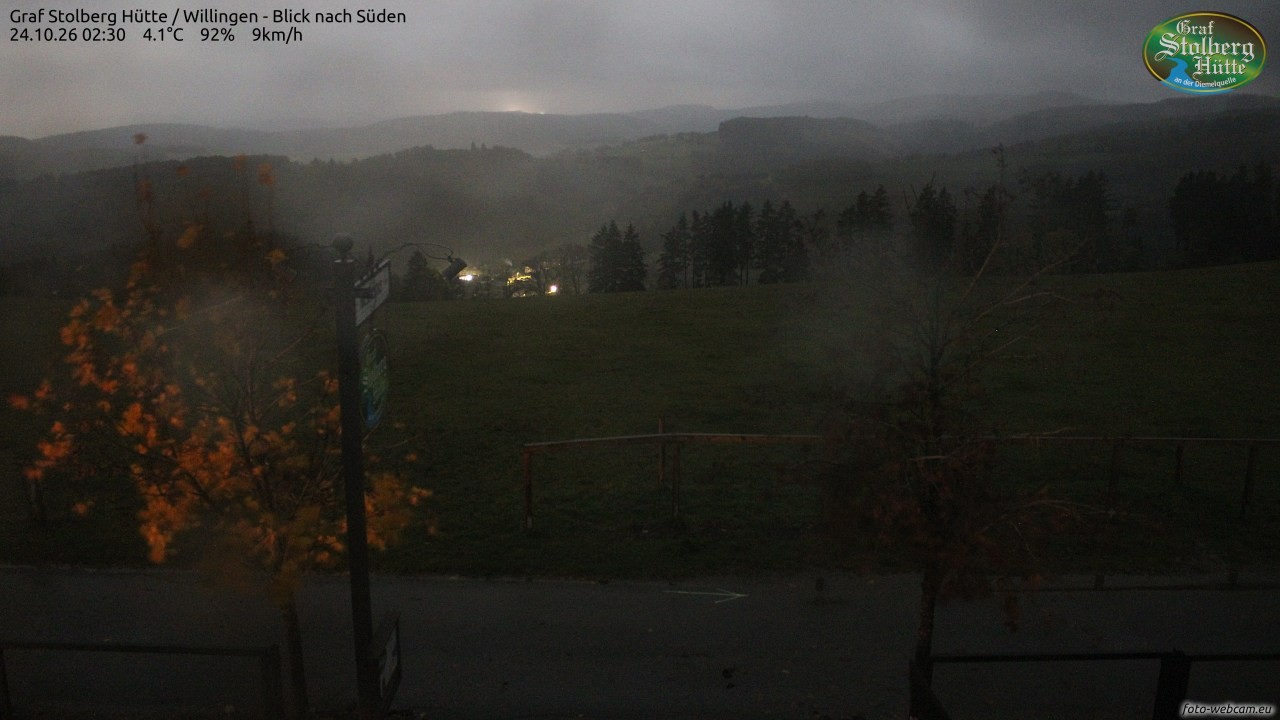 Archiv Foto Webcam Willingen: Graf Stolberg Hütte bei Usseln