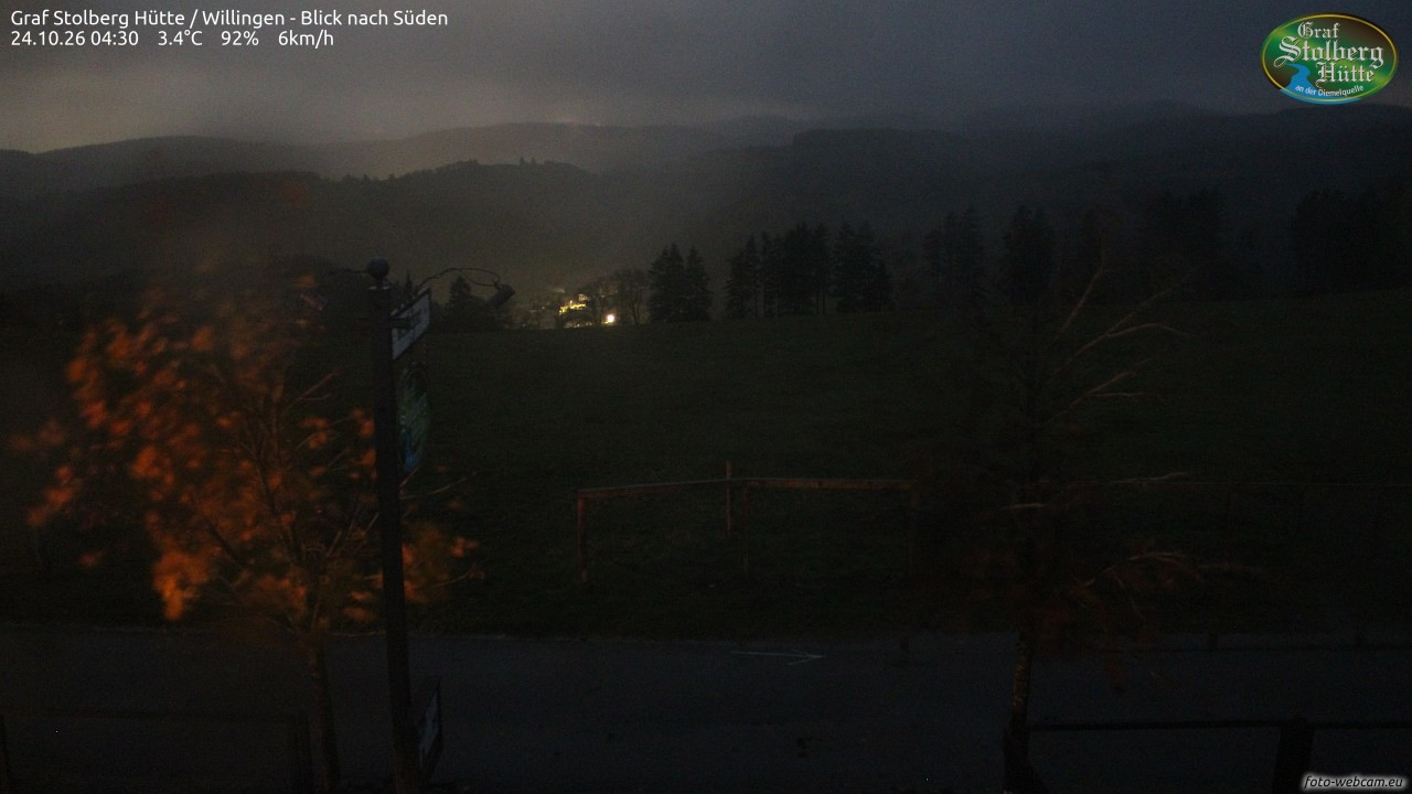 Archiv Foto Webcam Willingen: Graf Stolberg Hütte bei Usseln