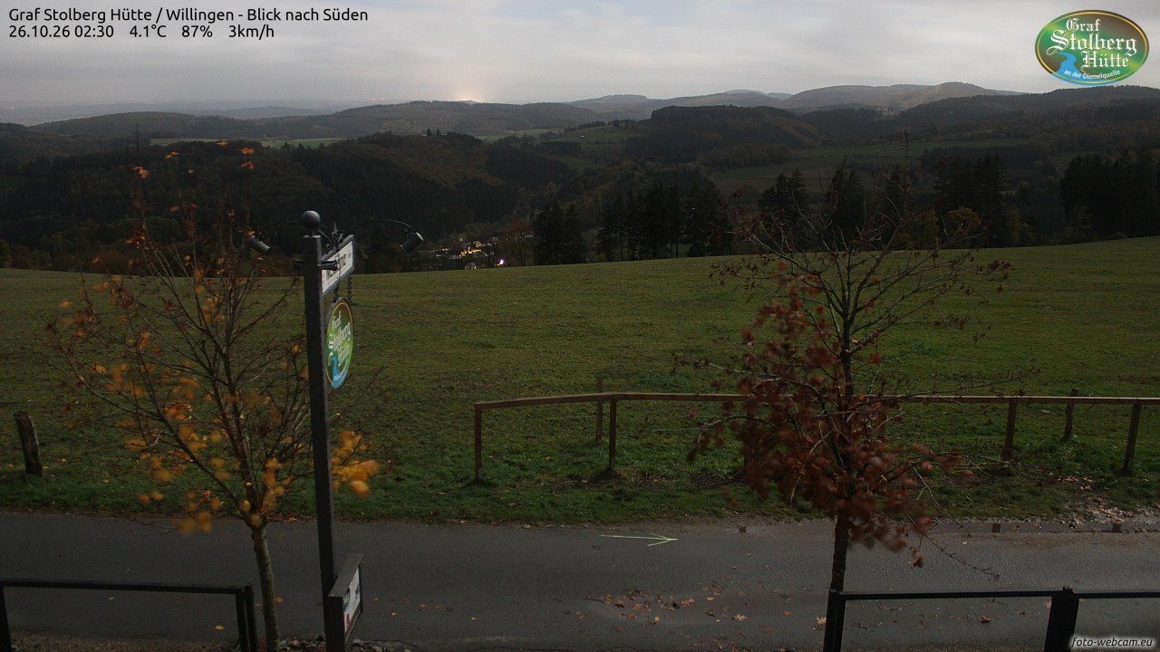 Archived image Webcam Mountain Hut Graf Stolberg near Willingen