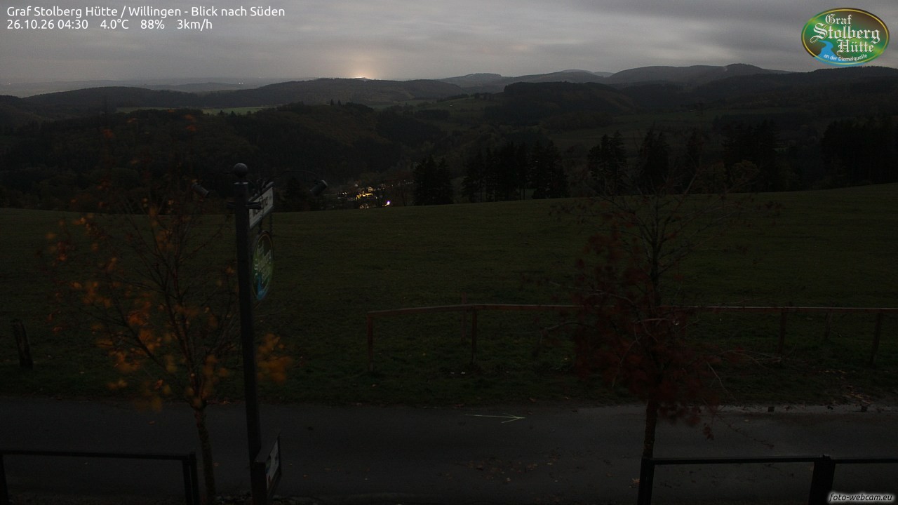 Archived image Webcam Mountain Hut Graf Stolberg near Willingen