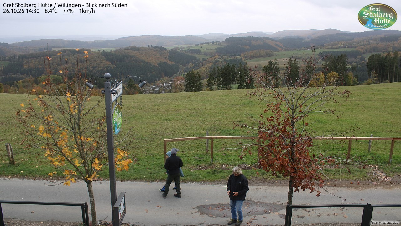 Archived image Webcam Mountain Hut Graf Stolberg near Willingen