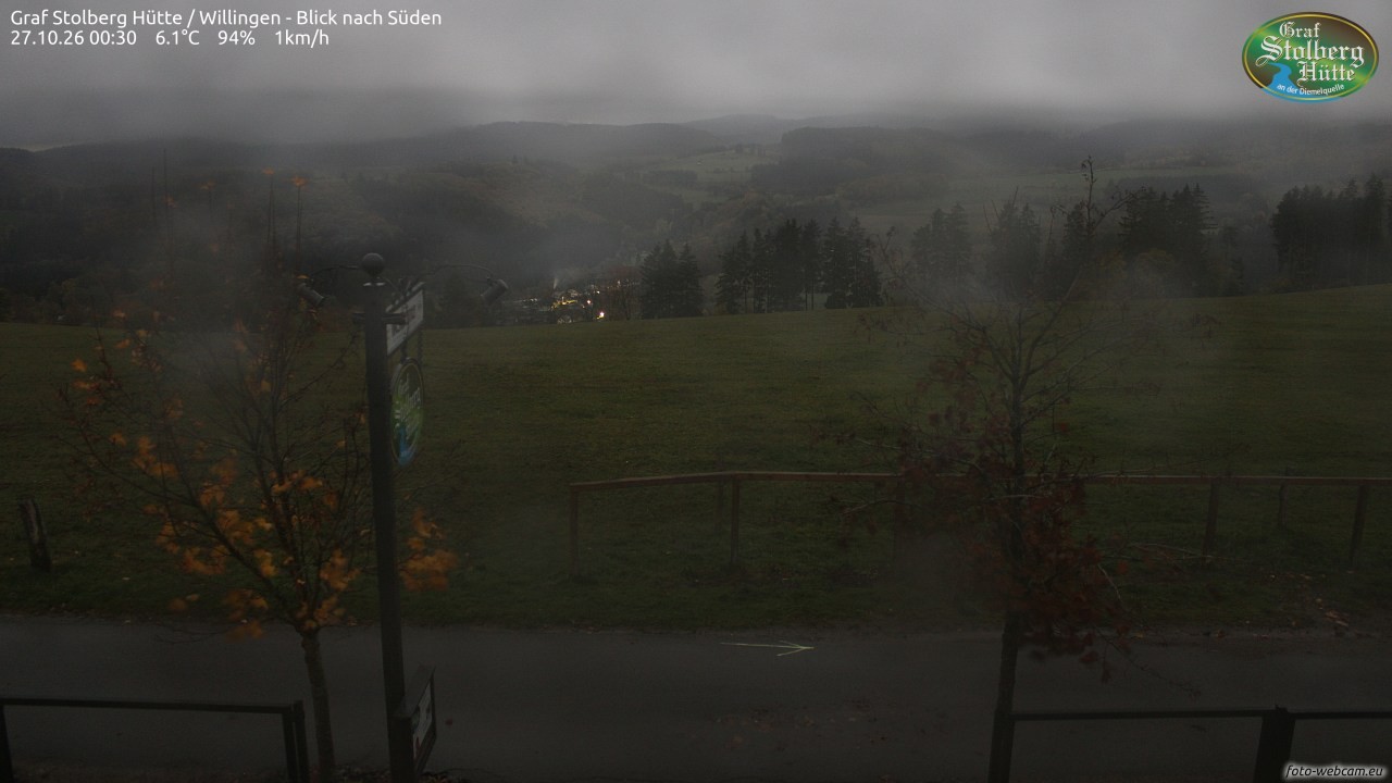 Archiv Foto Webcam Willingen: Graf Stolberg Hütte bei Usseln
