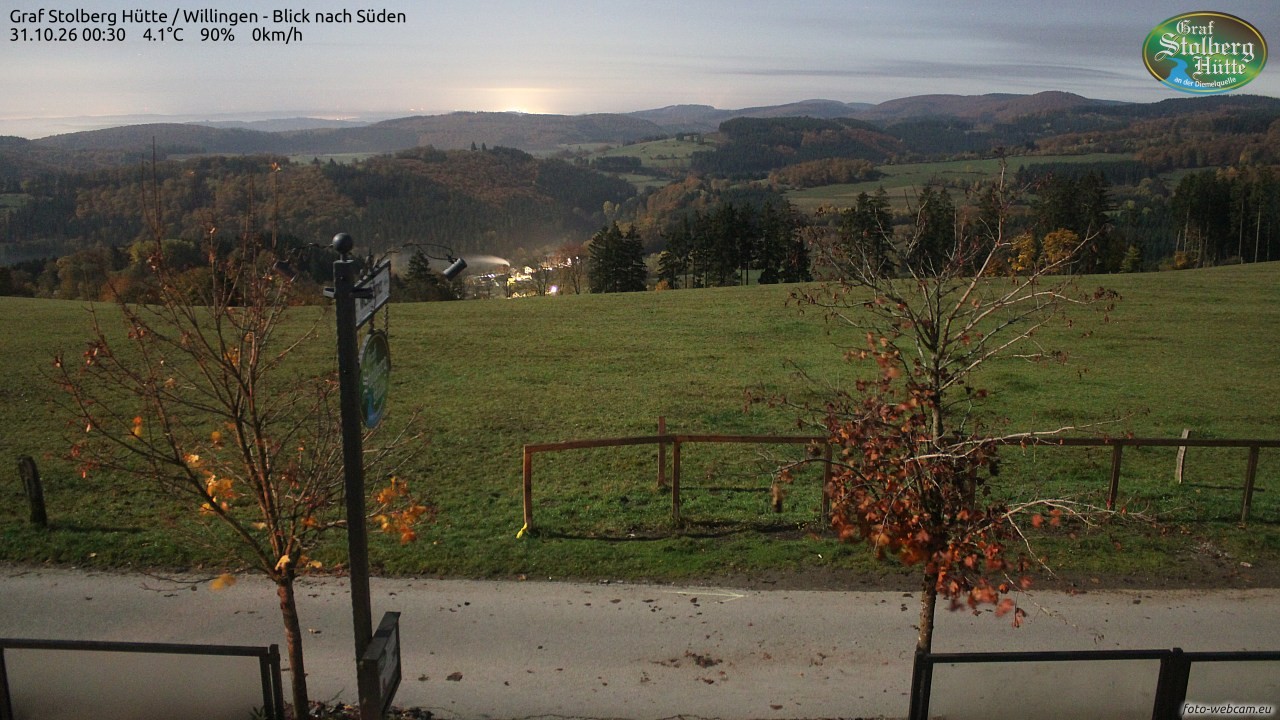 Archiv Foto Webcam Willingen: Graf Stolberg Hütte bei Usseln